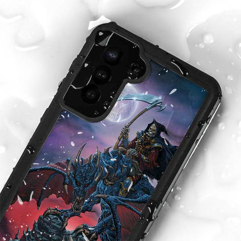 Ed Beard Jr. Dragon Reaper by Ed Beard Jr Galaxy S24 Plus Waterproof Case